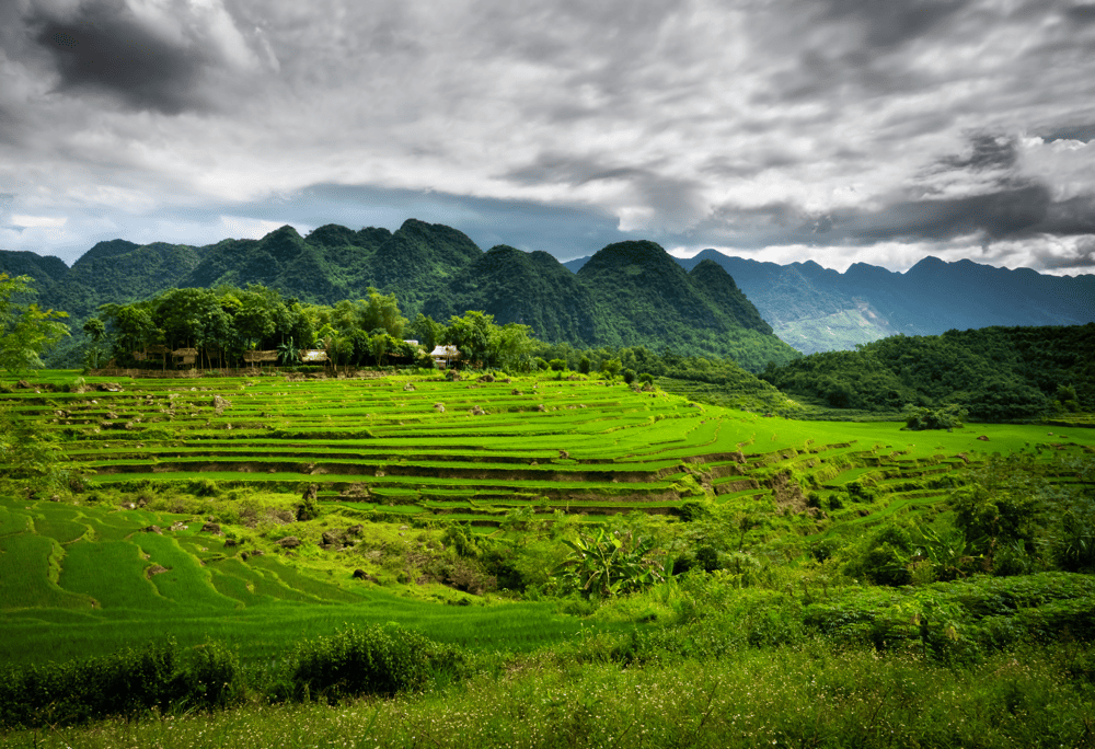 Panoramic mountain views from Pu Luong's highest peaks (Source: Canva)